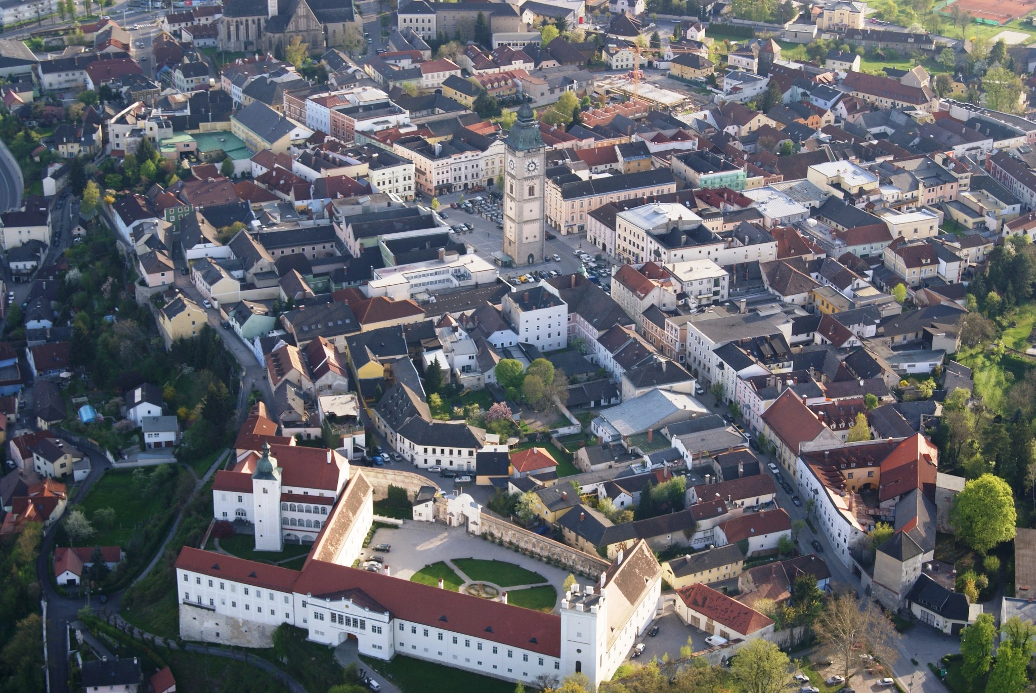 Enns Luftaufnahme